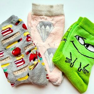 Colorful Patterned Socks Set